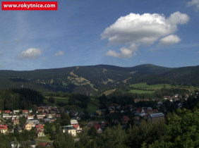 Slika pregleda web-kamere Rokytnice nad Jizerou - panorama